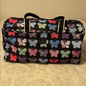 Travel bag.Durable polyester weave material.